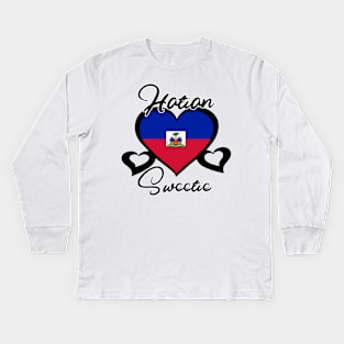 Haitian Sweetie Kids Long Sleeve T-Shirt